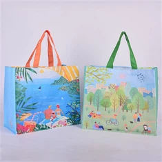 RPET- und recycelter PET-Beutel